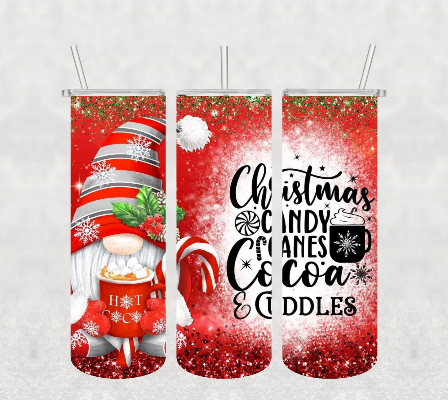 Christmas Cocoa Tumbler