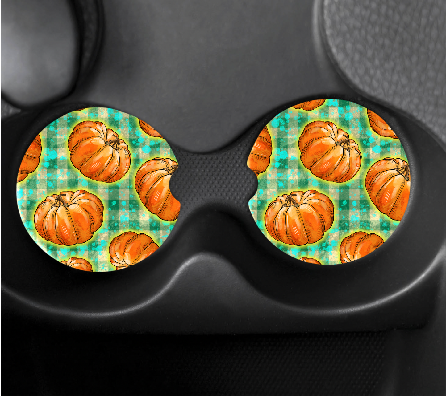 Fall Neoprene Car Coasters