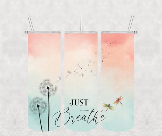 Just Breathe Tumbler