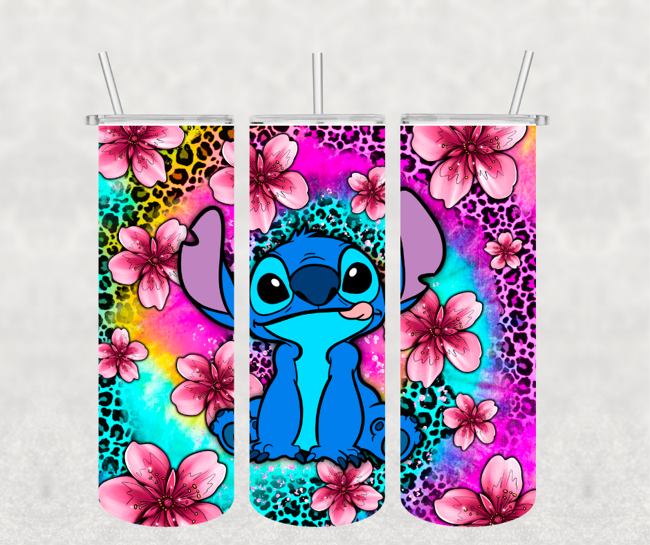 Stitch Flower Tumbler