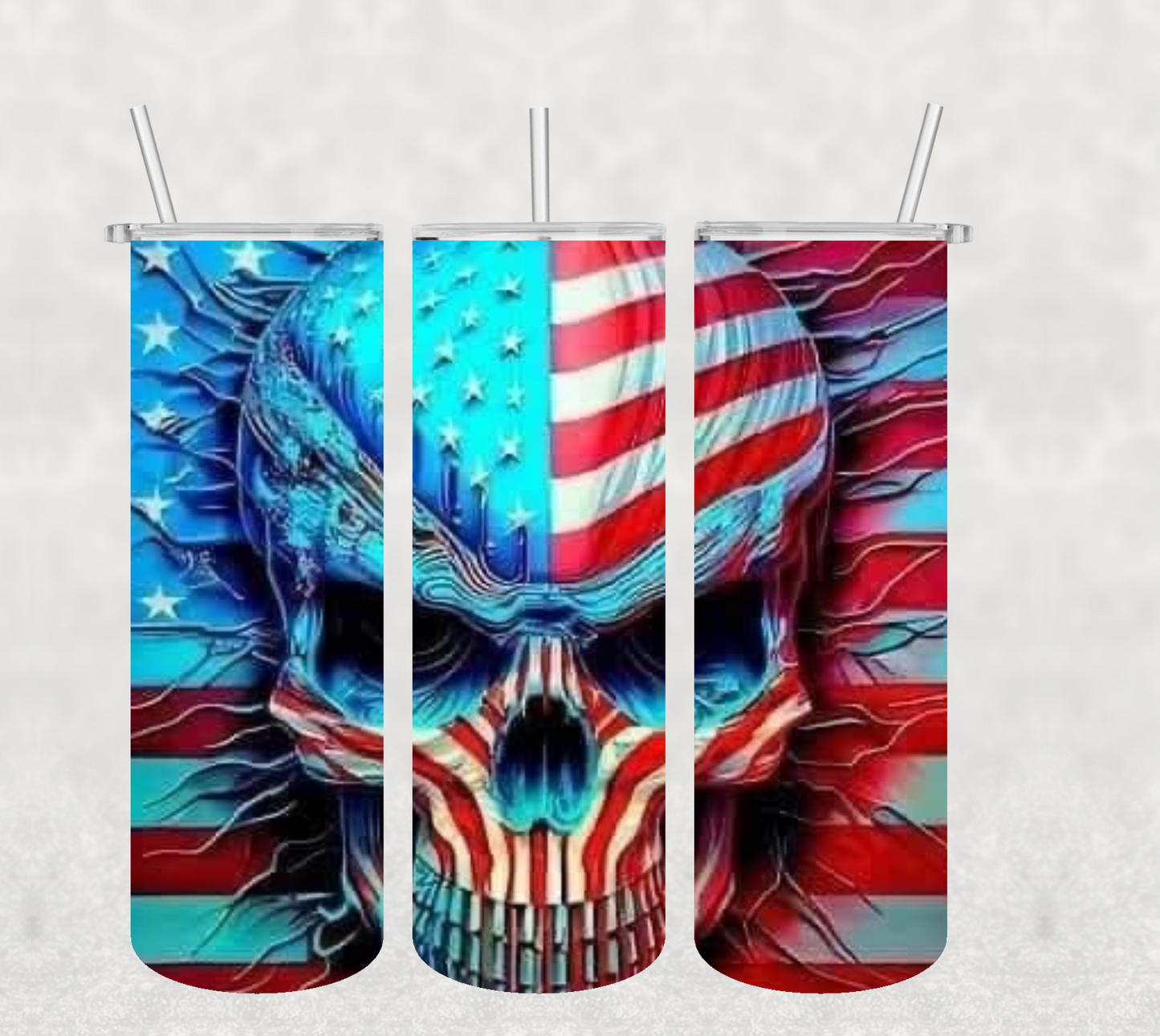 Skull Flag Tumbler