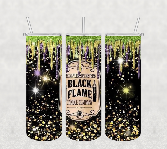 Black Flame Tumbler