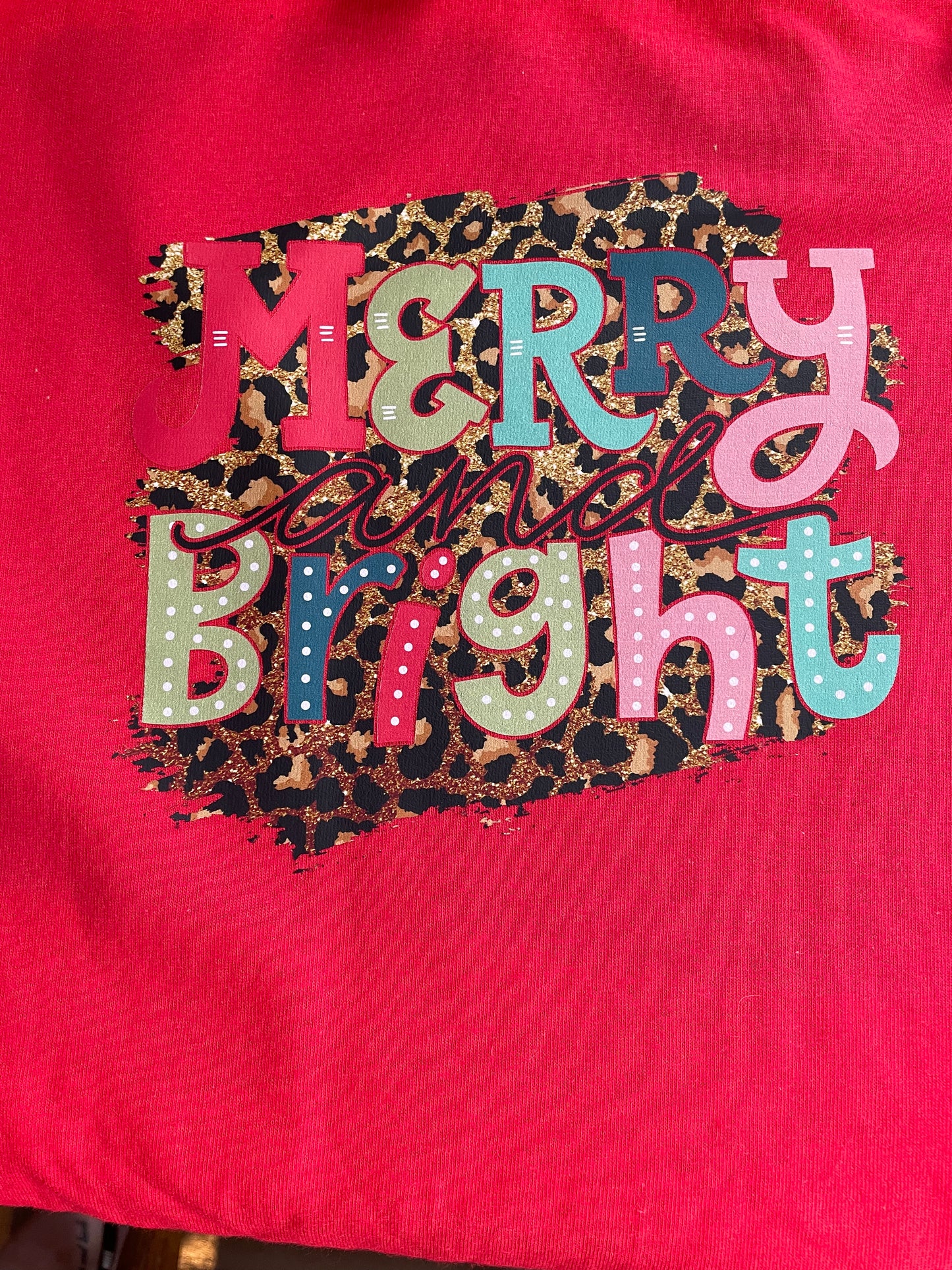 Youth S Merry & Bright long sleeve shirt